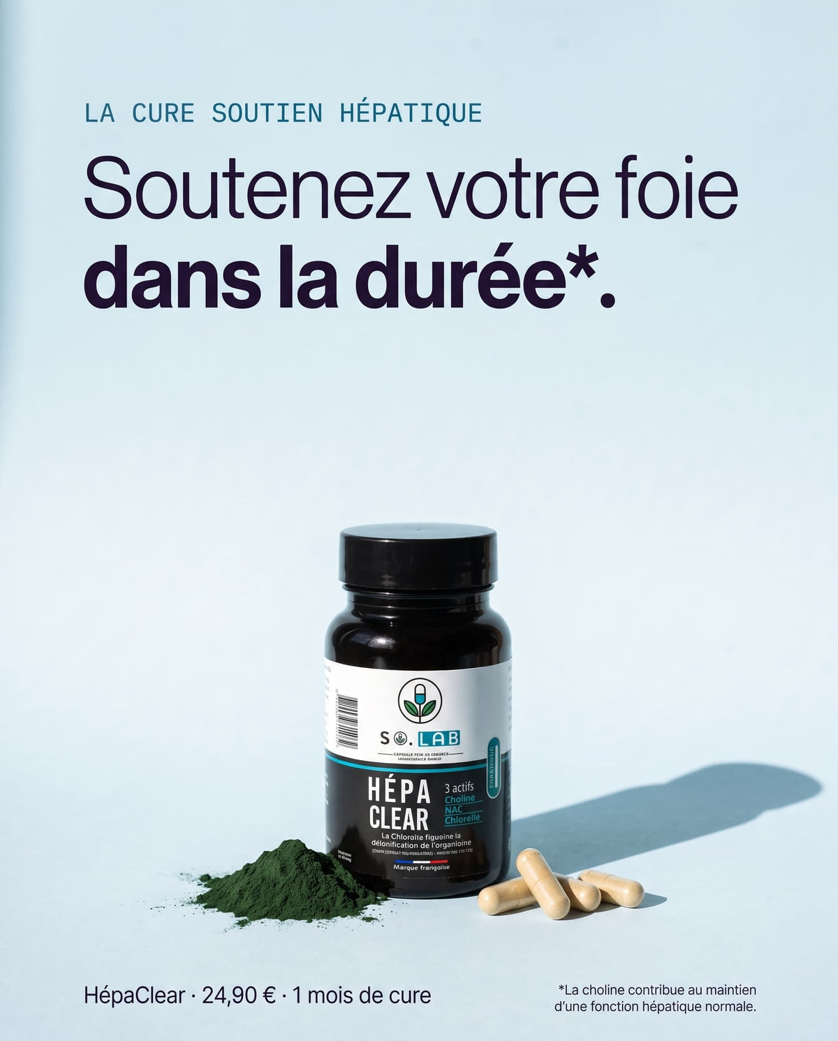 HepaClear Cure - Soutien hépatique & travail de fond
