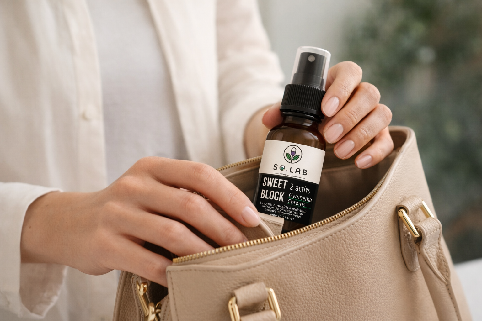 Découvrez notre spray Sweet Block, numéro 1 en pharmacie pour stopper vos envies de sucre. 